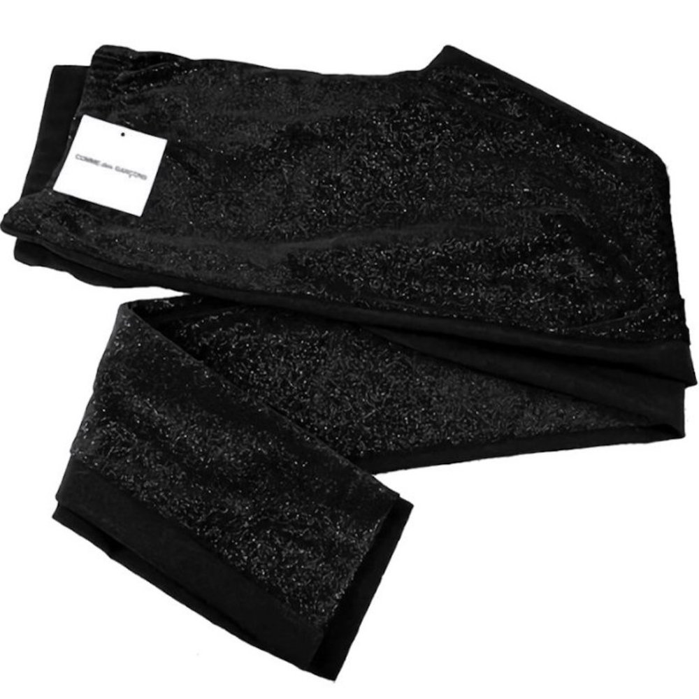 JUNYA WATANABE x COMME des GARCONS Black Glitter Leggings - Picture 6 of 6